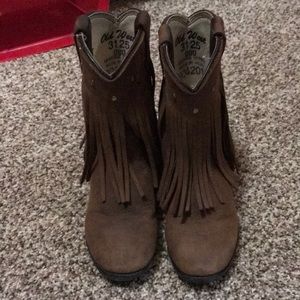 Old West Fringe Boots